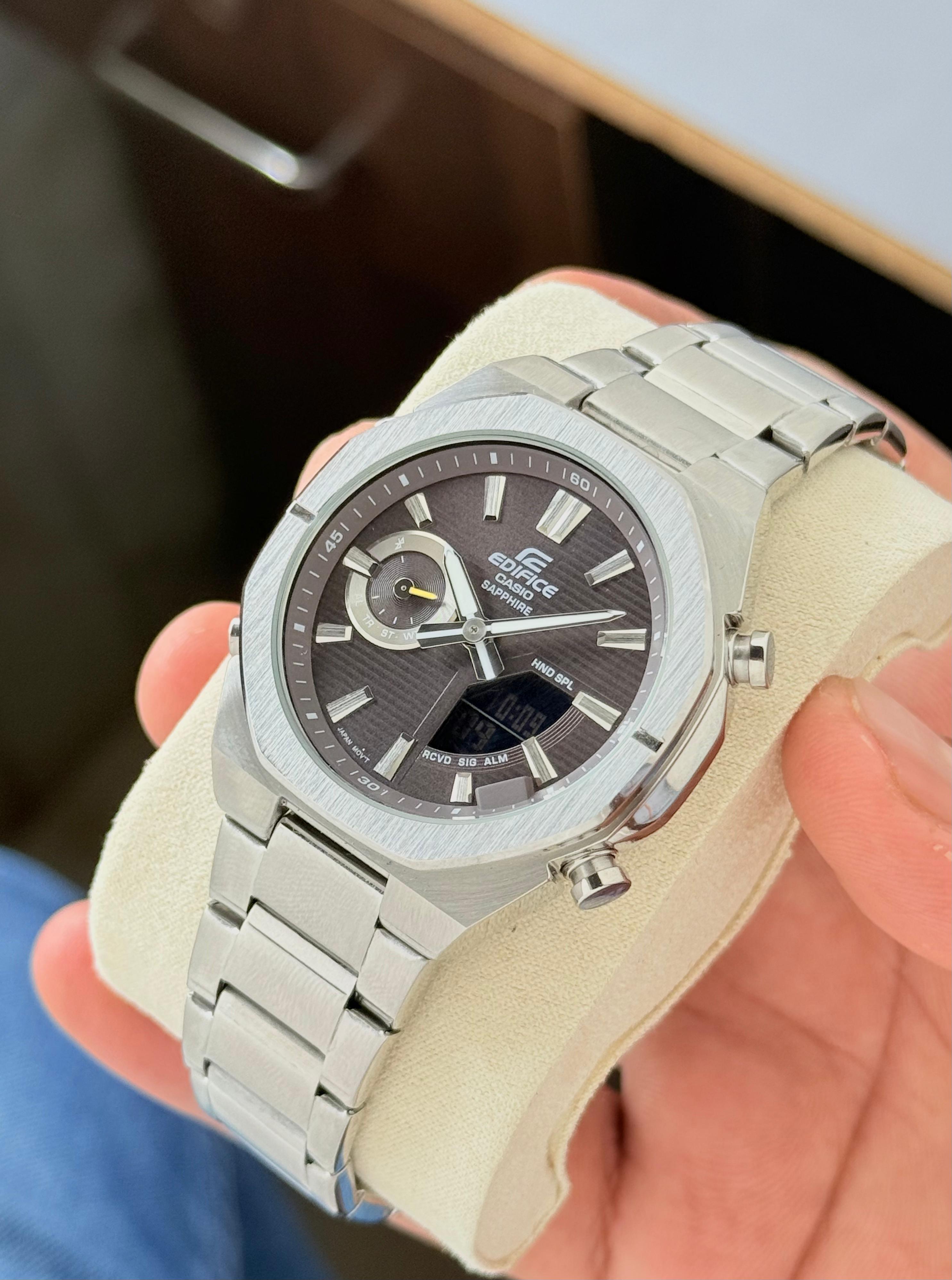 Edifice Casio ECB-S10D Digital Analog Premium First Copy watch