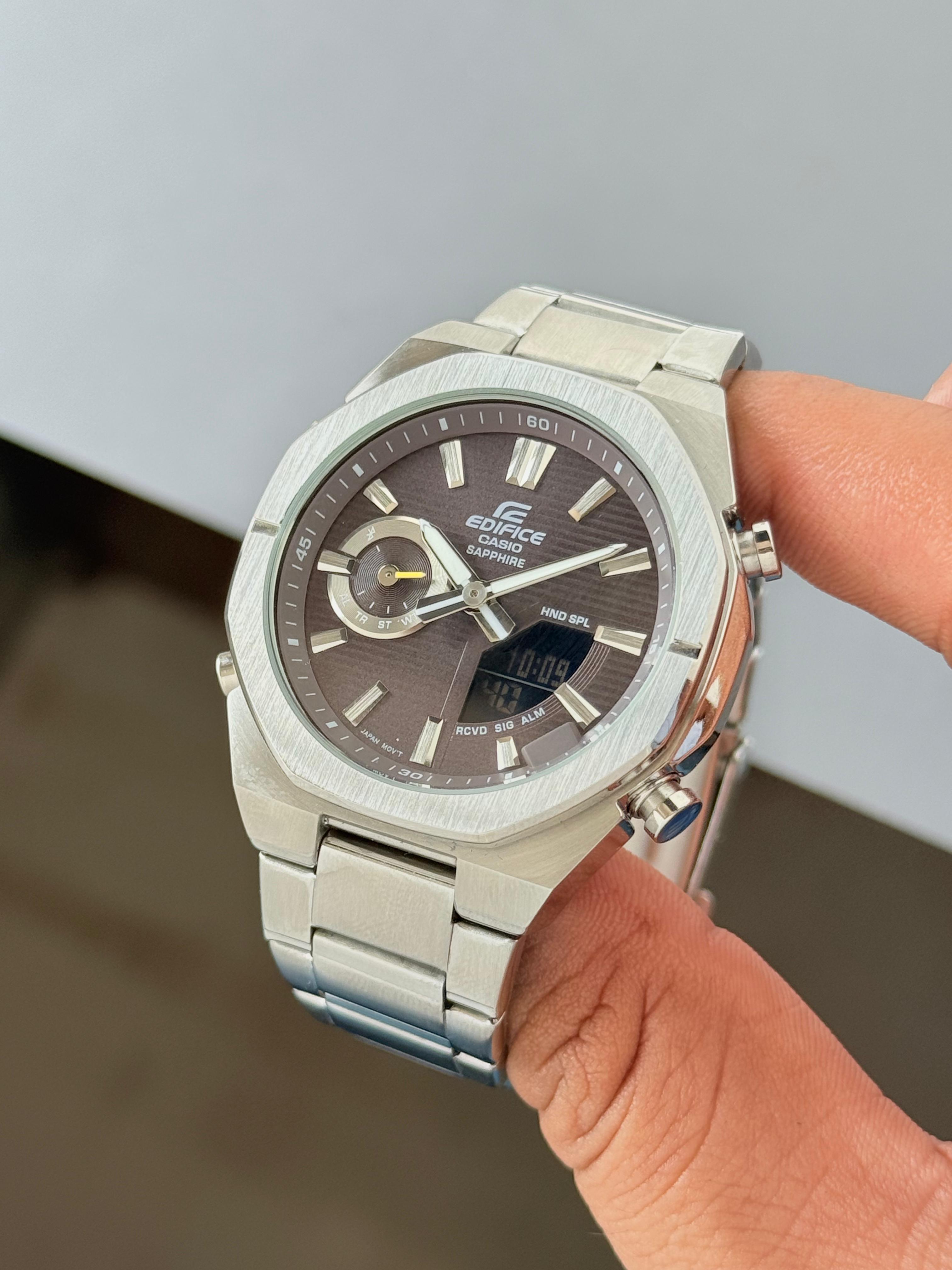 Edifice Casio ECB-S10D Digital Analog Premium First Copy watch