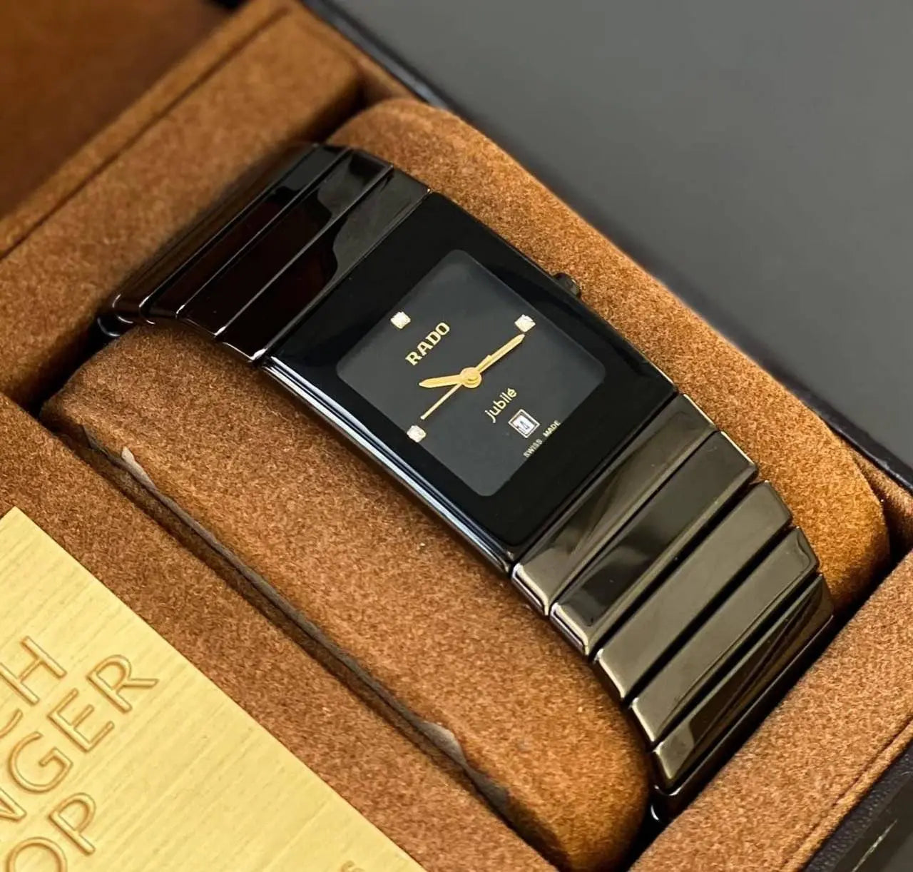 Black Ceramic Rado Replica Watches | AAA+ First Copy Online