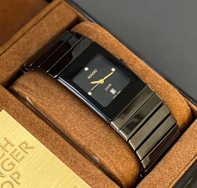 Black Ceramic Rado Replica Watches | AAA+ First Copy Online
