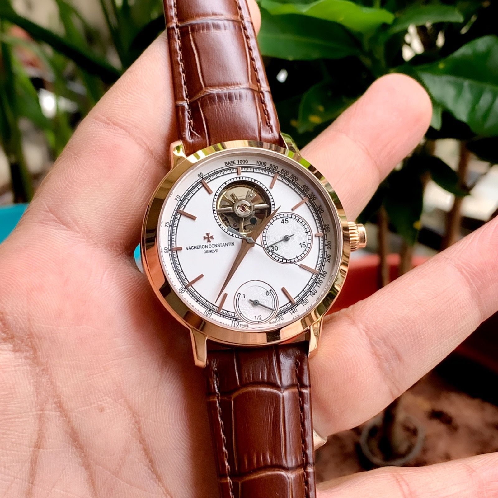 Vacheron Constantin Traditionnelle Tourbillon Chronograph First Copy Watches