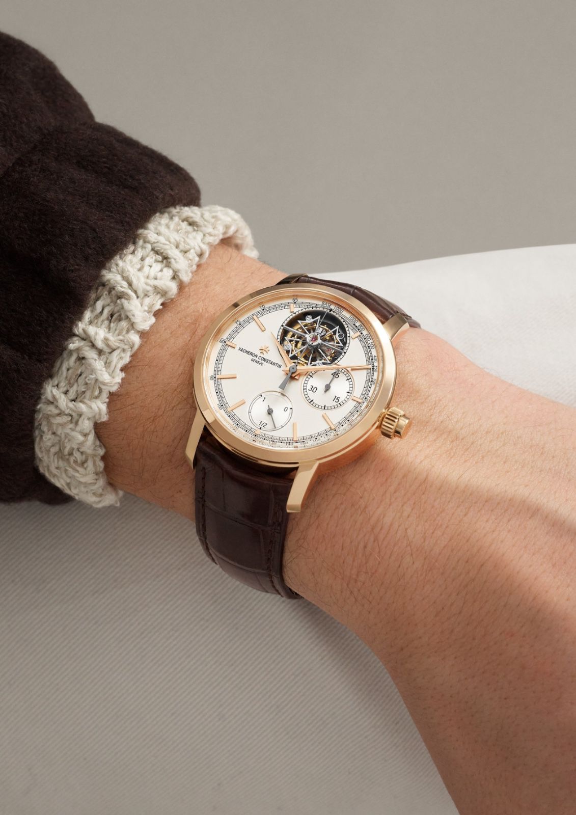 Vacheron Constantin Traditionnelle Tourbillon Chronograph First Copy Watches
